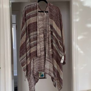 Free People oversized Poncho/Wrap